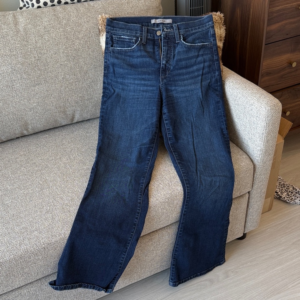 Joe's Jeans Dark Blue Flare & Wide Leg
